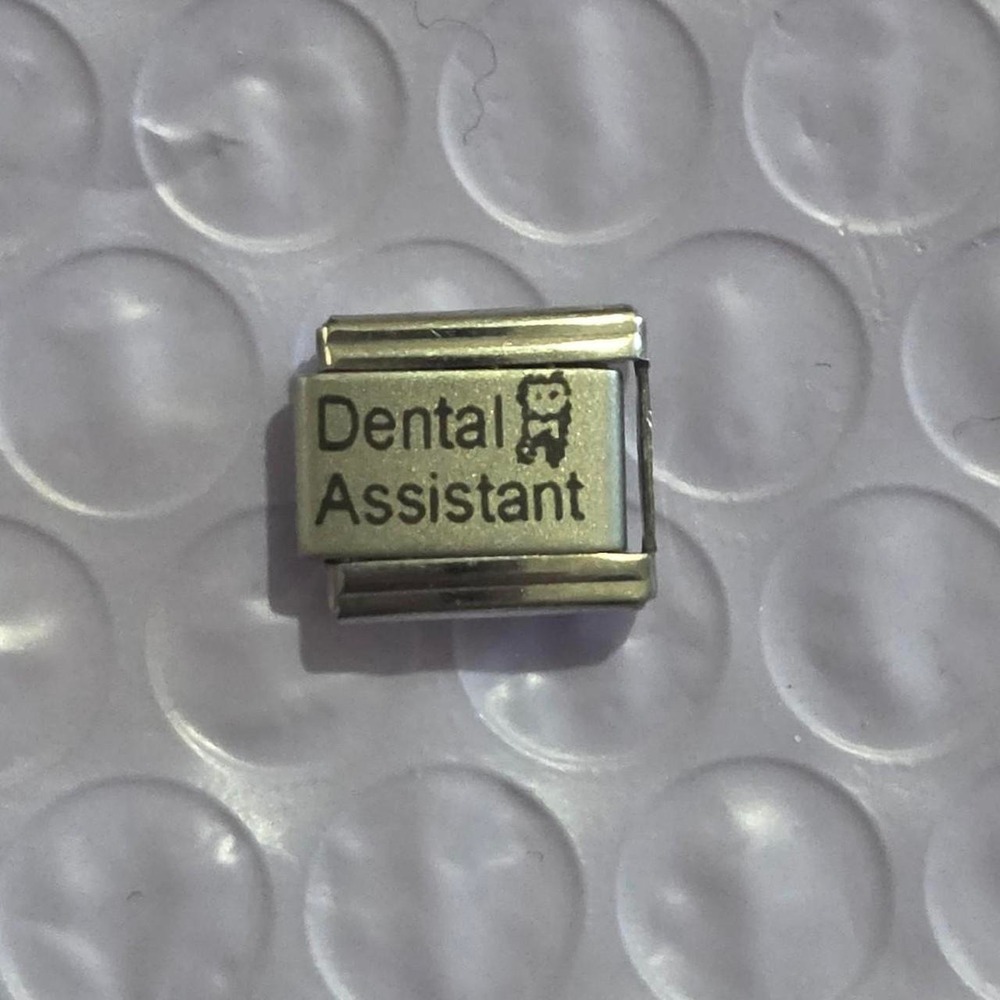 Dental Assistant 9mm Italian charm